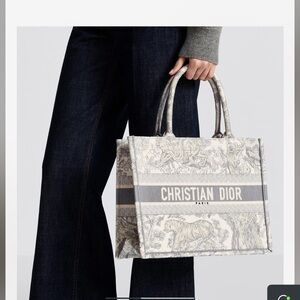 Dior Elegant Cream Tote Bag